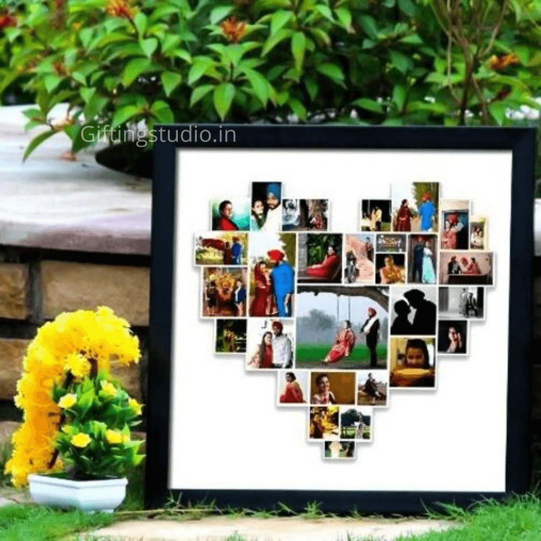 Heart Shape Collage Frame